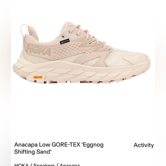 Hoka Anacapa Low GTX size 10 NEW - Picture 13 of 14